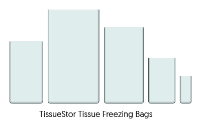 TissueStor Tissue Freezing Bags