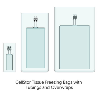 Tissue Freezing Bags with Tubings and Overwraps