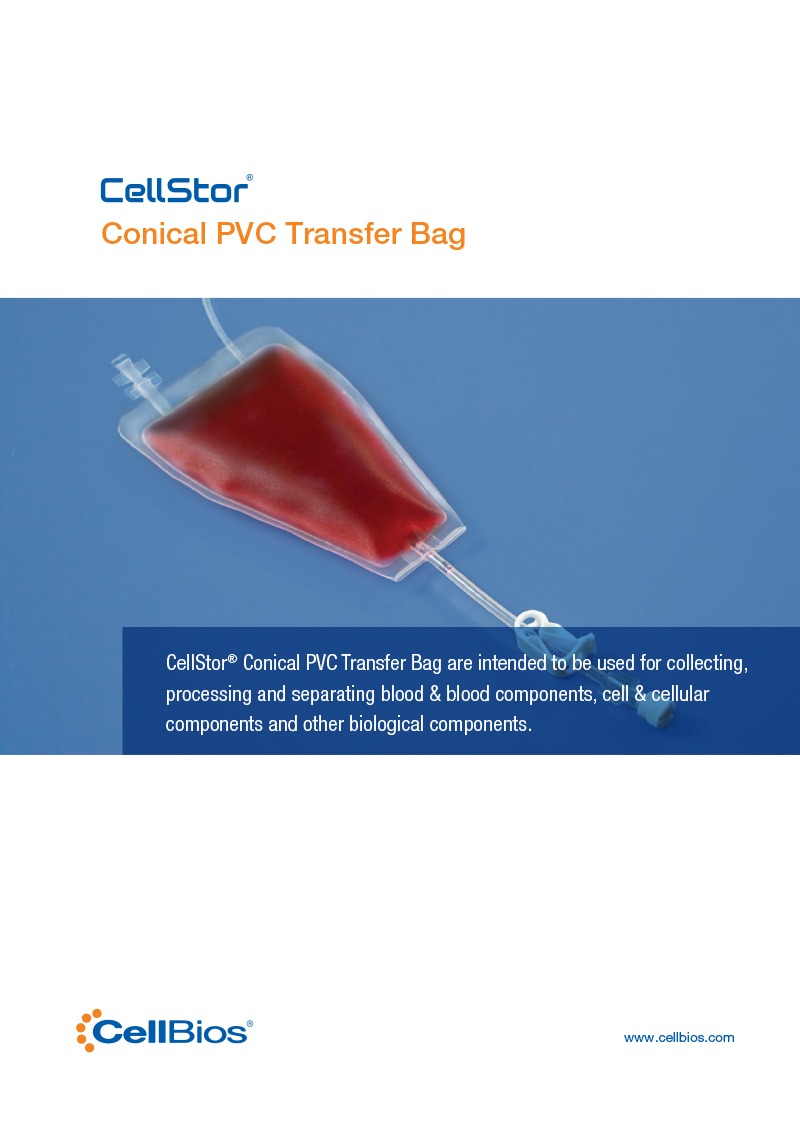 CellStor® Conical PVC Transfer Bag