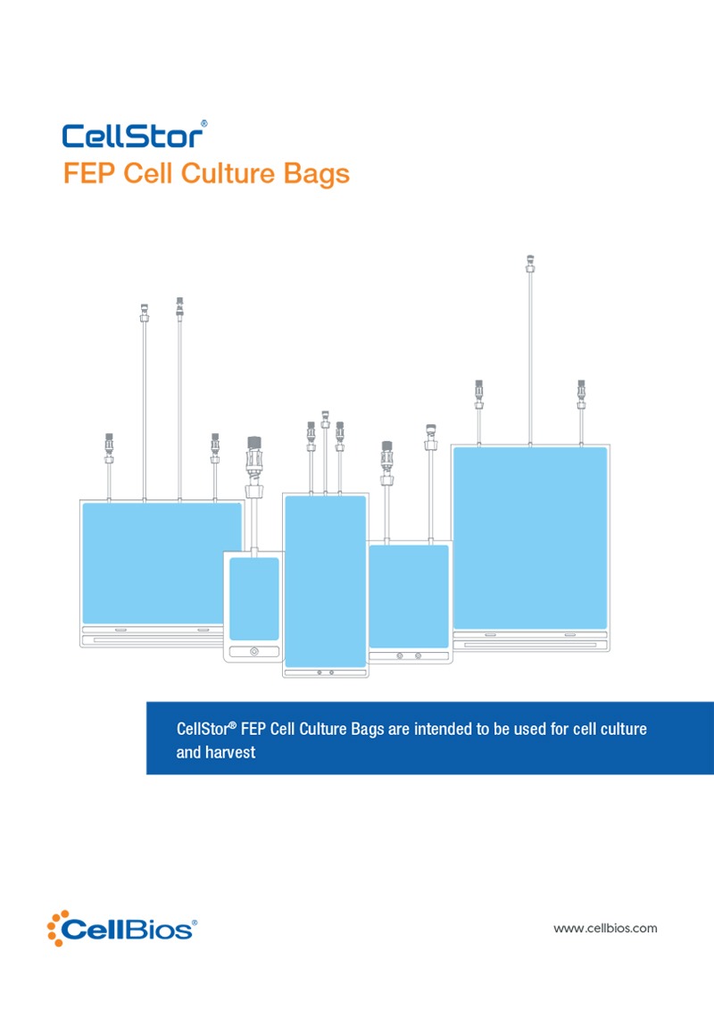 CellStor® FEP Cell Culture Bag