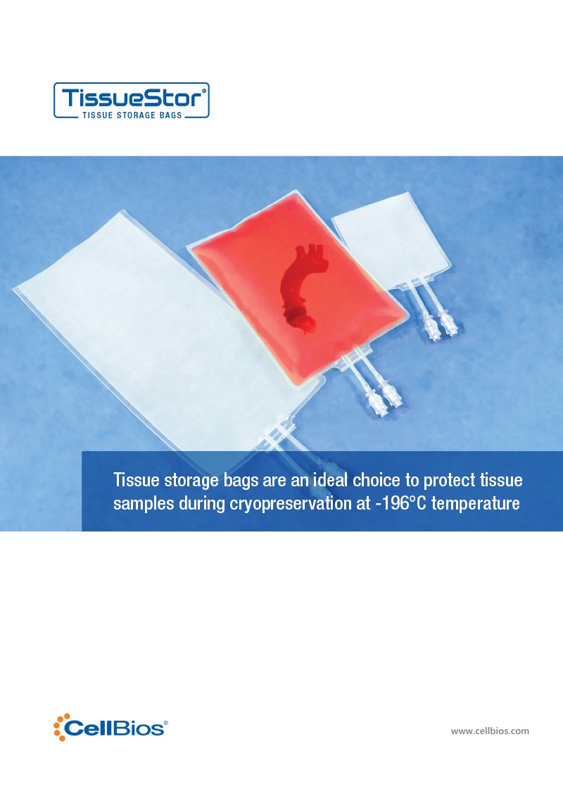 TissueStor® Tissue Freezing Bag